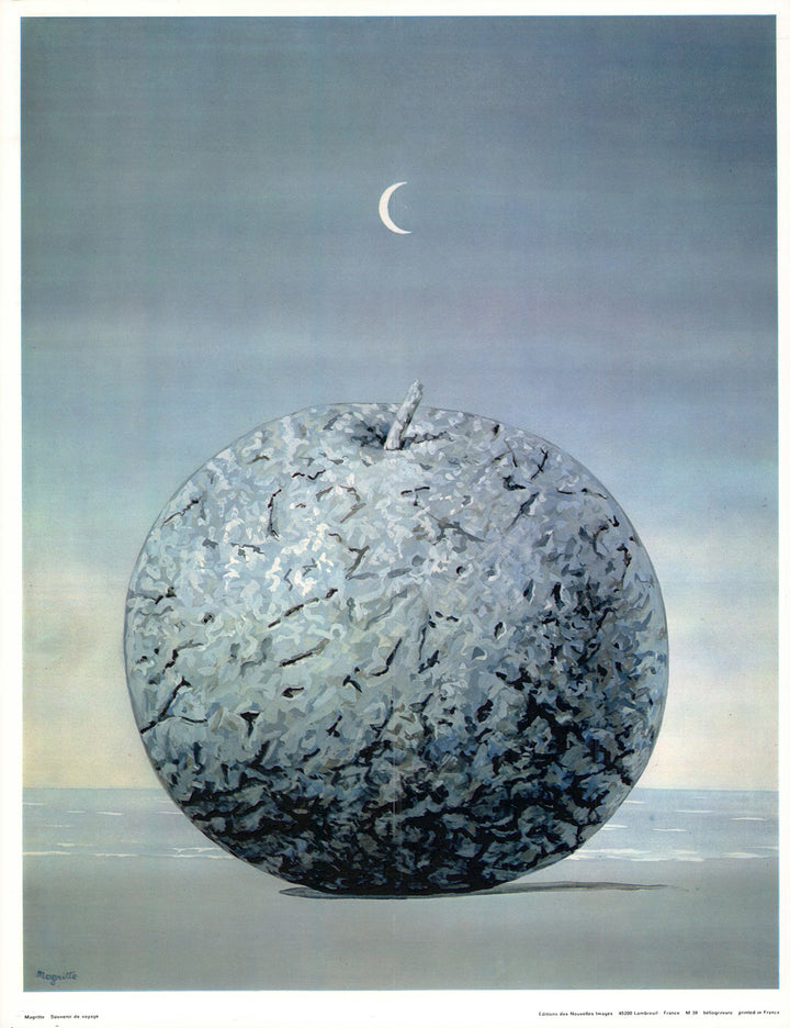 Souvenir de Voyage by René Magritte - 18 X 23 Inches (Heliogravure)