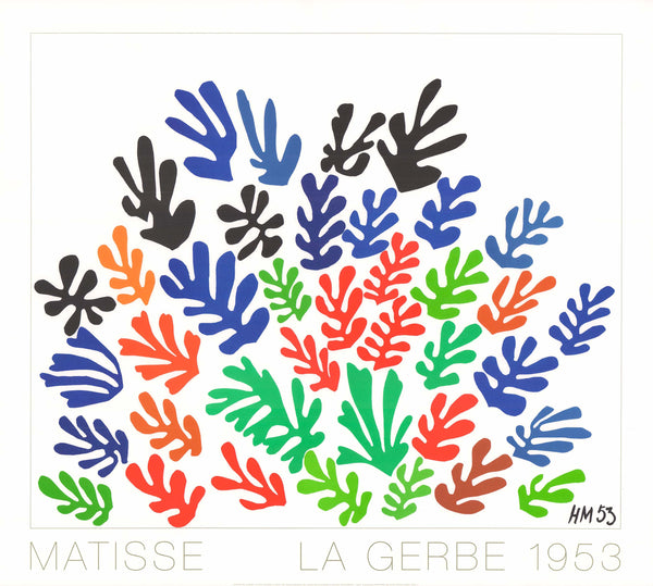The Sheaf, 1953 by Henri Matisse - 34 X 37 Inches (Offset Lithographie)