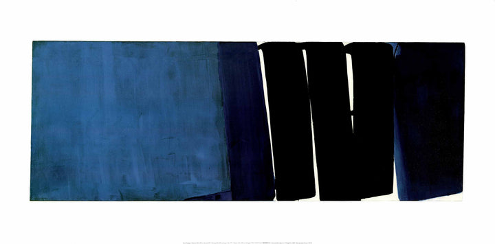 Painting, August 16th, 1971 by Pierre Soulages - 20 X 40 Inches (Art Print)
