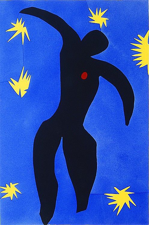 The Flight of Icarus, 1947 by Henri Matisse - 28 X 40 Inches (Silkscreen / Serigraph)
