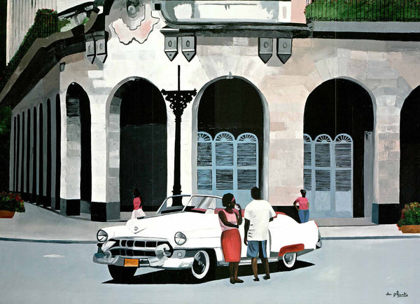 National Capital Building, Havana, Cuba by Anne du Planty - 20 X 28 Inches (Art Print)