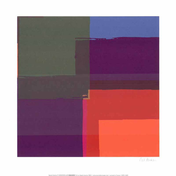 Color by Square I by Agnes Audras - 12 X 12 Inches (Art Print)