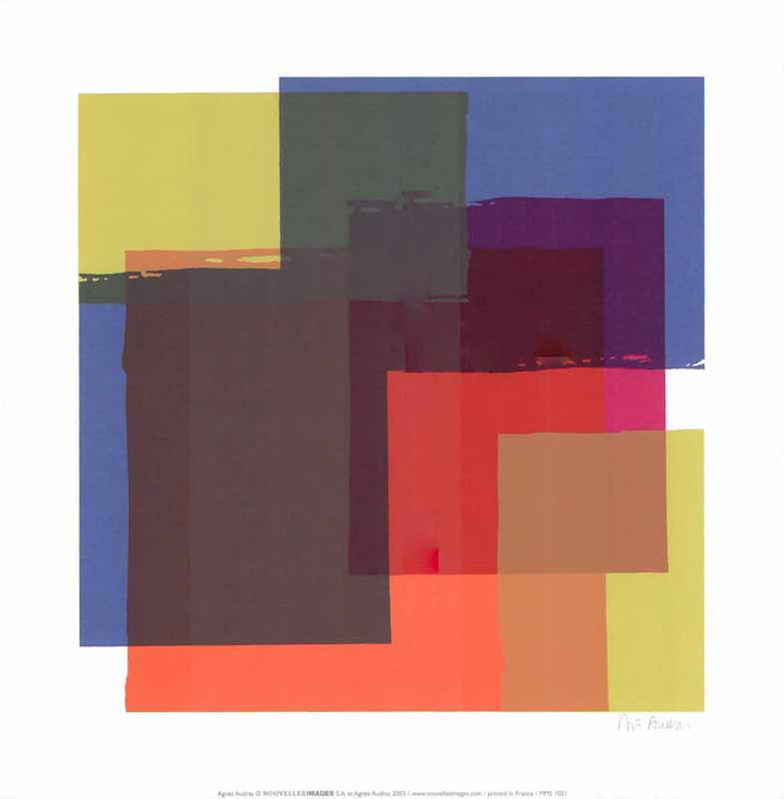 Color by Square II by Agnes Audras - 12 X 12 Inches (Art Print)