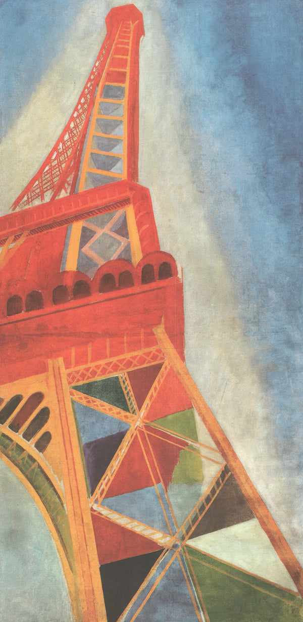 Eiffel Tower, 1926 by Robert Delaunay - 20 X 40 Inches (Fine Art Print)