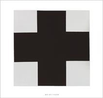 Black Cross, 1920 by Kazimir Malevitch - 27 X 27 Inches (Silkscreen / Serigraph)