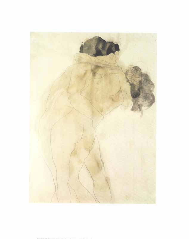 The Kiss by Auguste Rodin - 16 X 20 Inches (Art Print)