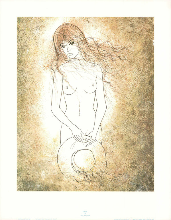 Girls I by Das Nouvilas - 16 X 20 Inches (Art Print)