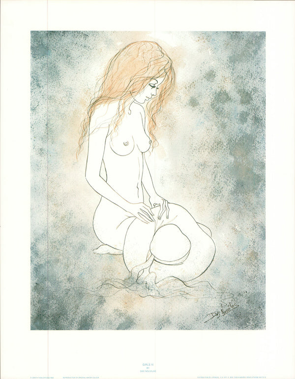 Girls III by Das Nouvilas - 16 X 20 Inches (Art Print)
