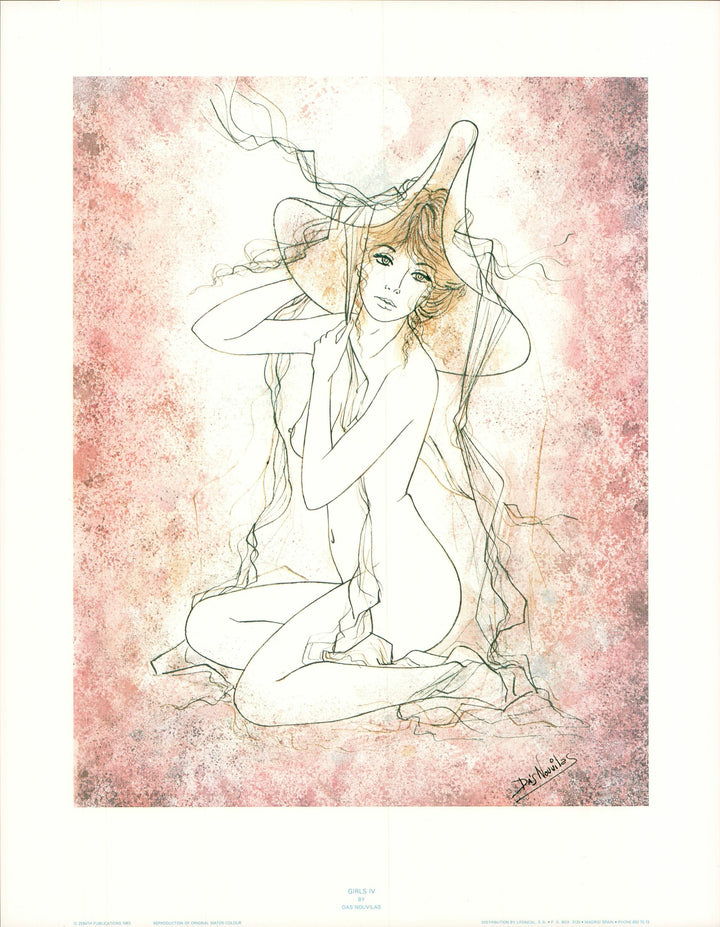 Girls IV (Nude) by Das Nouvilas - 16 X 20 Inches (Art Print)