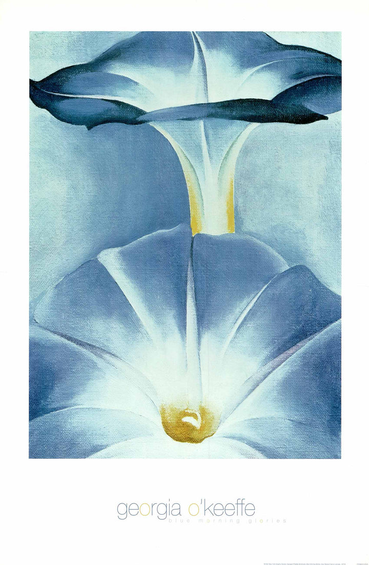 New Morning Glories, New Mexico II by Georgia O'Keeffe - 24 X 36 Inches (Art Print)