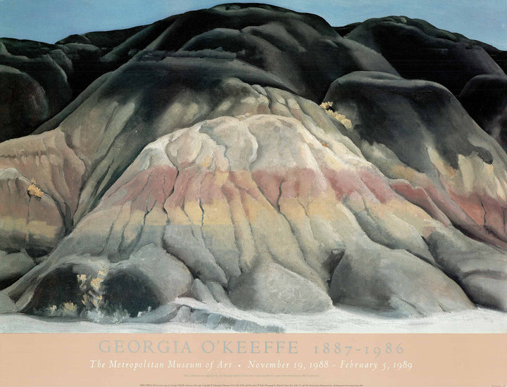 Grey Hills, 1942 by Georgia O'Keeffe - 27 X 35 Inches (Art Print)