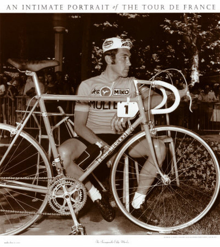 The Incomparable Eddy Merckx by Presse ’E Sports - 24 X 27 Inches (Art Print)
