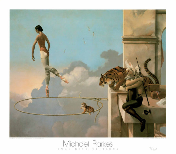 Dream for Rosa, 1982 by Michael Parkes - 28 X 32 Inches (Art Print)