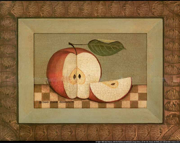 Apple, 1998 by Diane Pedersen - 11 X 14 Inches (Art Print)