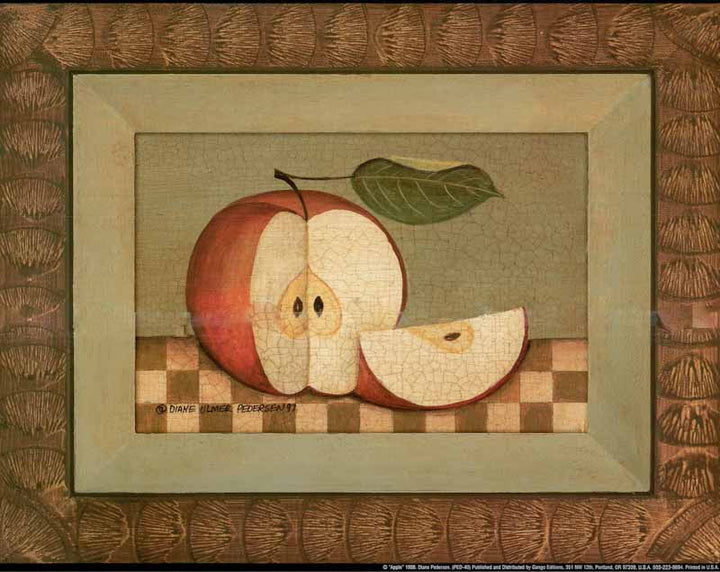 Apple, 1998 by Diane Pedersen - 11 X 14 Inches (Art Print)