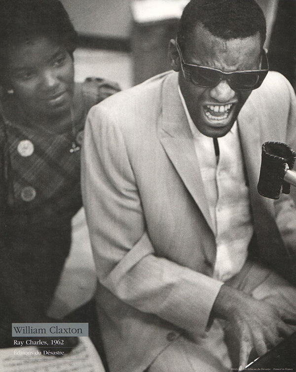 Ray Charles , 1962 by William Claxton - 10 X 12 Inches (Art Print)