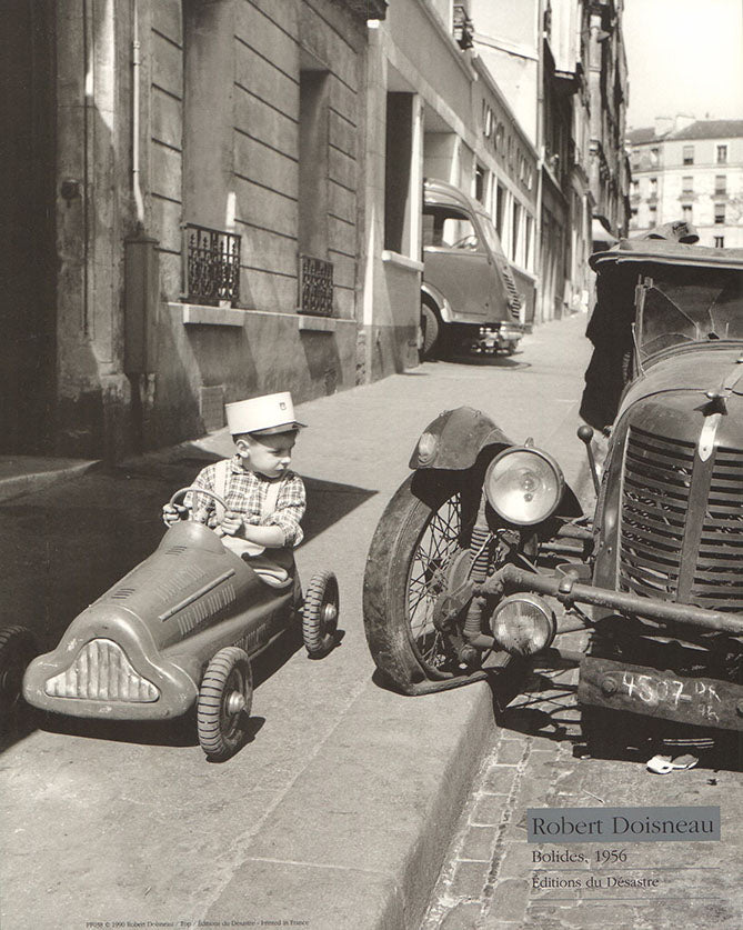 Bolides , 1956 by Robert Doisneau - 10 X 12 Inches (Art Print)