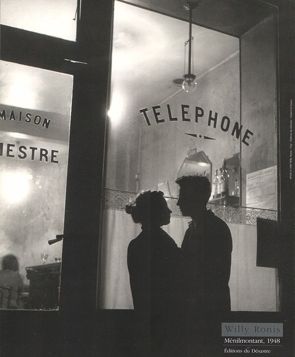 Ménilmontant , 1948 by Willy Ronis - 10 X 12 Inches (Art Print)