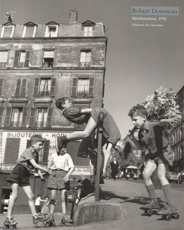 Ménilmontant , 1956 by Robert Doisneau - 10 X 12 Inches (Art Print)