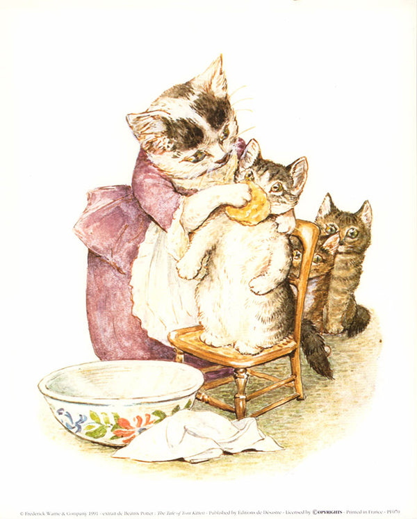 The Tale of Tom Kitten by Frederick Warne - 10 X 12 Inches (Art Print)