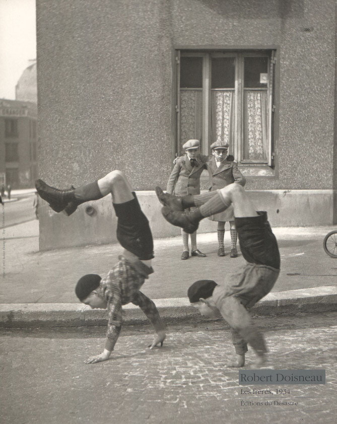 Jacques Prévert au guéridon , Paris 1955 by Robert Doisneau - 10 X