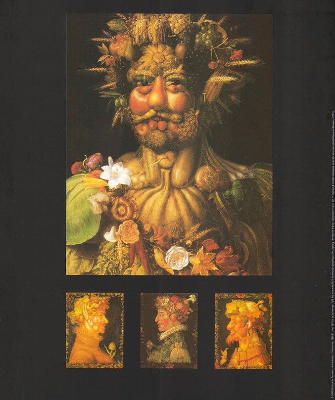 Vertumne , 1590 by Arcimboldo - 10 X 12 Inches (Art Print)