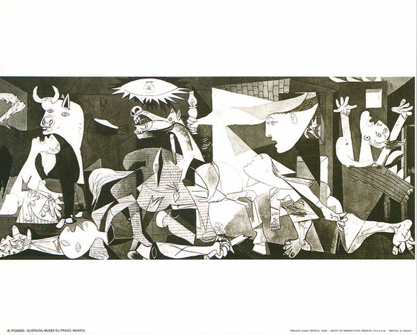 Guernica by Picasso - 10 X 12 Inches (Art Print)
