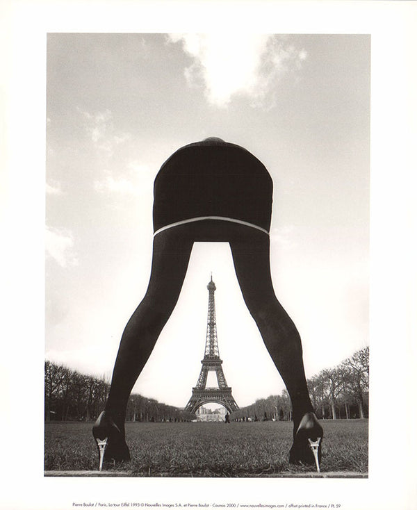 Paris, La Tour Eiffel 1993 by Pierre Boulat - 10 X 12 Inches (Art Print)