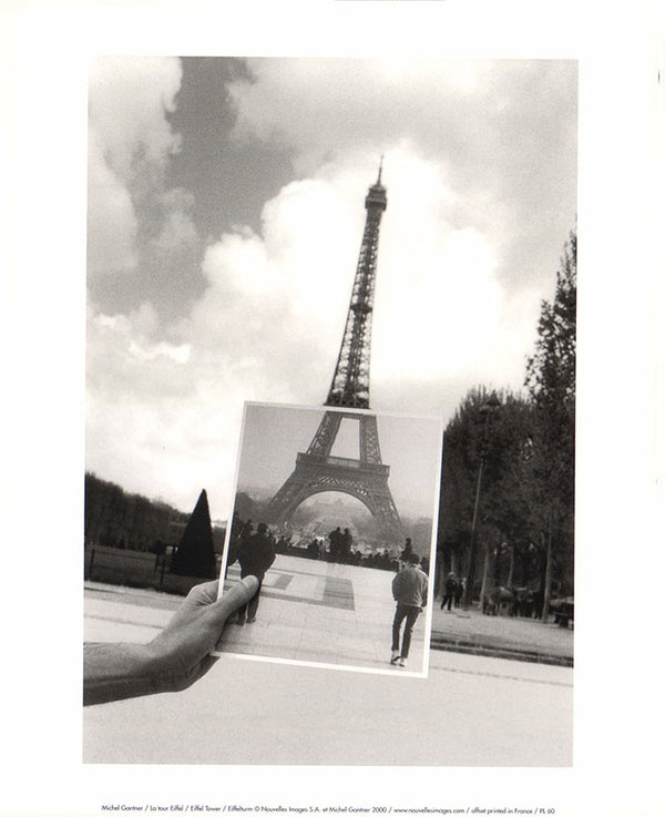Eiffel Tower by Michel Gantner - 10 X 12 Inches (Art Print)