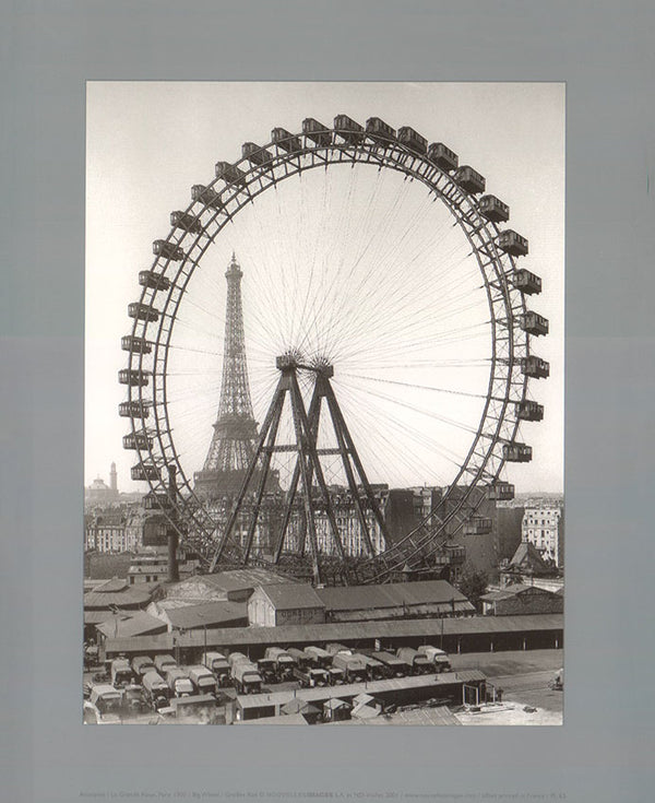 Big Wheel 1900 - 10 X 12 Inches (Art Print)
