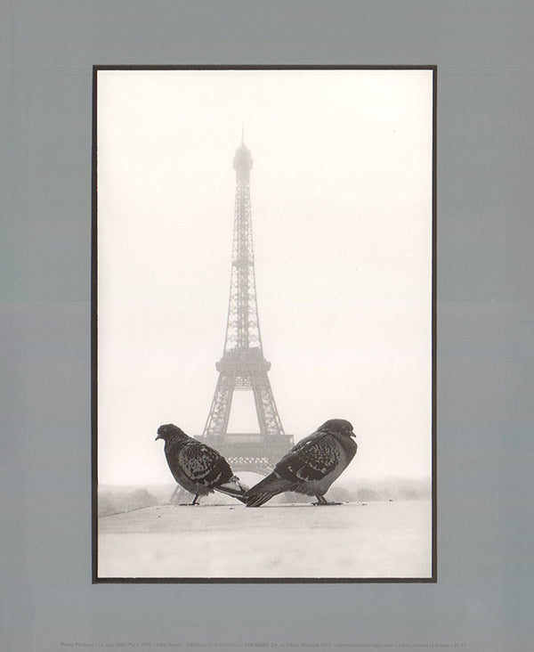 Eiffel Tower 1995 by Pierre Michaud - 10 X 12 Inches (Art Print)