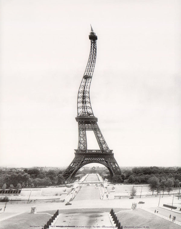 Paris, vers 1960 by Jean Goursat - 10 X 12 Inches (Art Print)