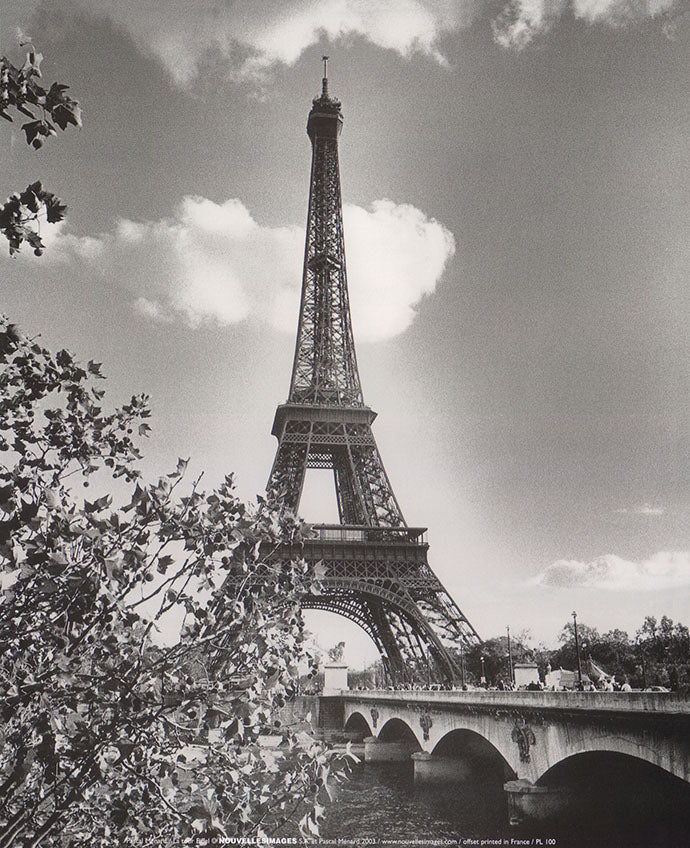 La tour Eiffel by Pascal Ménard - 10 X 12 Inches (Art Print)