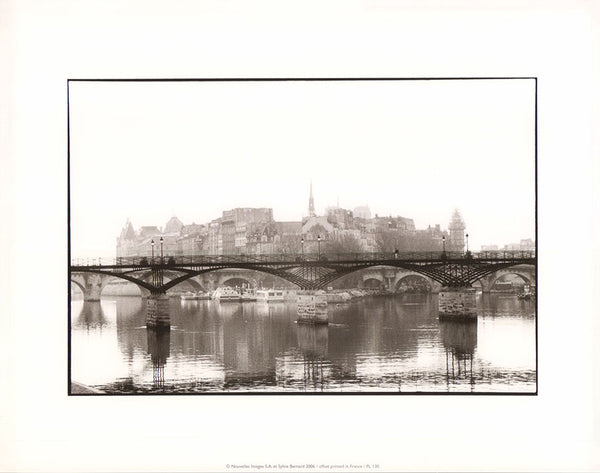 Bridge of Arts by Sylvie Bernard - 10 X 12 Inches (Art Print)