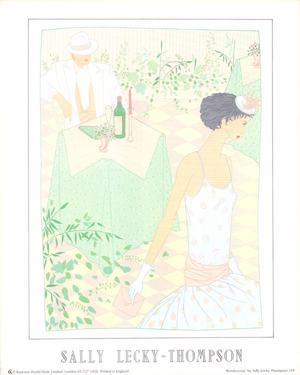 Rendez-vous by Sally Lecky-Thompson - 10 X 12 Inches (Art Print)