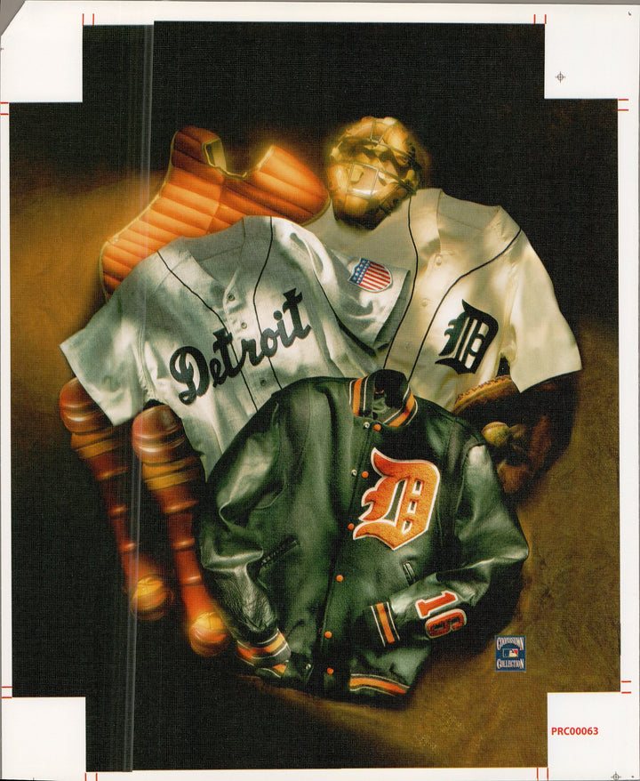 Detroit - Tigers - 11 X 14 Inches (Canvas Roll or Stretched ready to hang)