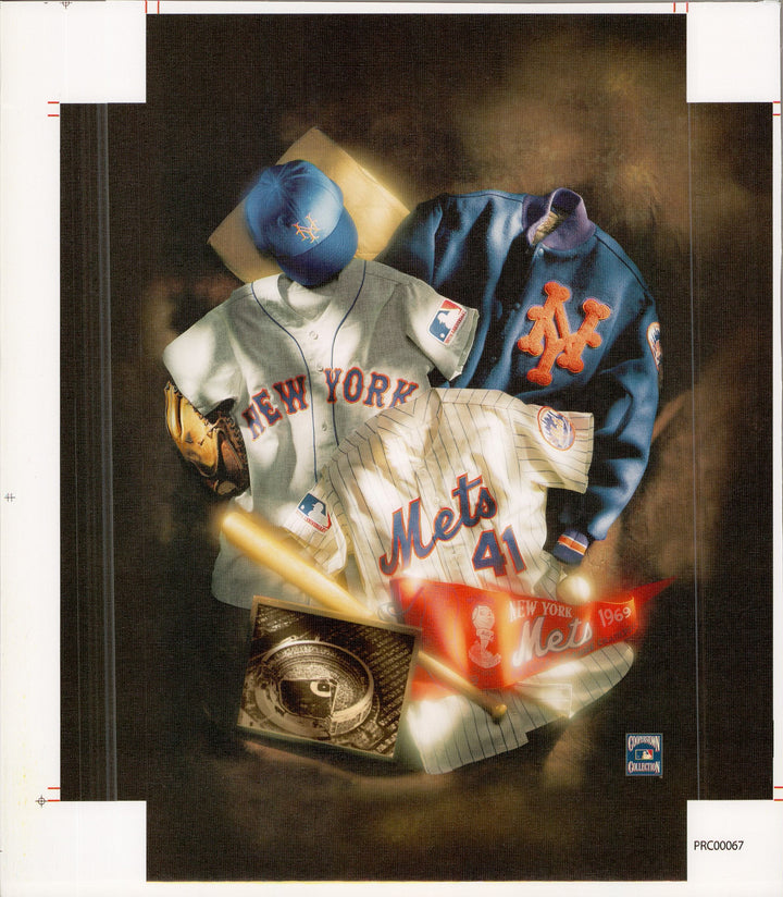 New York - Mets - 11 X 14 Inches (Canvas Roll or Stretched ready to hang)