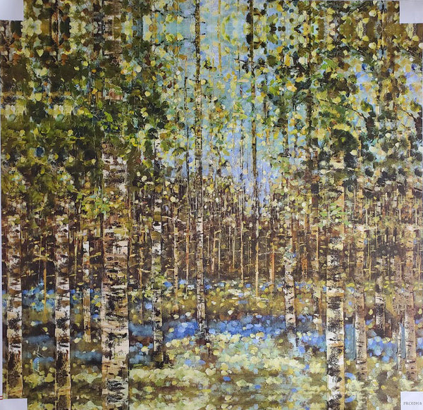 Forest - 35 X 35 Inches (Canvas Roll or Stretched ready to hang)
