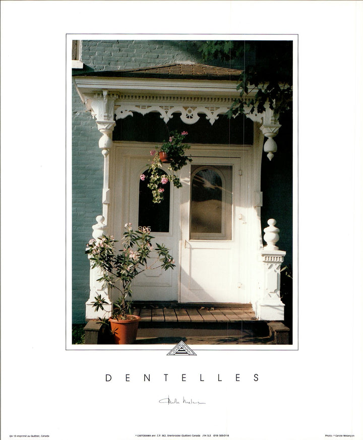 Dentelles by Carole Melancon - 11 X 13 Inches (Offset Lithograph)