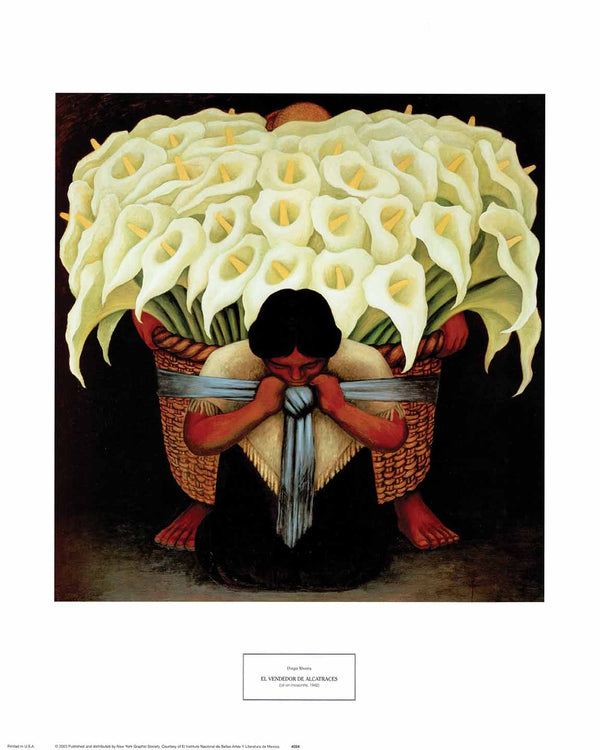 The Seller of Alcatraz, 1942 by Diego Rivera - 16 X 20 Inches (Art Print)