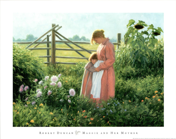 Maggie and her Mother, 1994 by Robert Duncan - 22 X 28 Inches (Art Print)