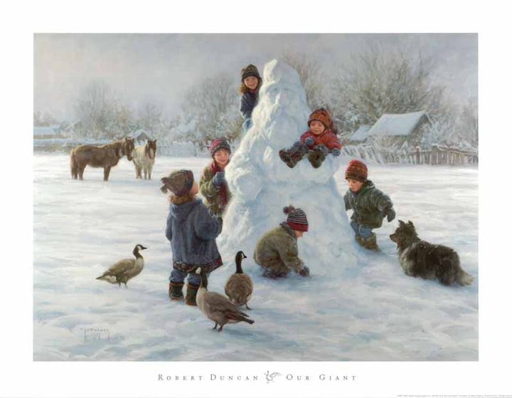 Our Giant by Robert Duncan - 22 X 28 Inches (Art Print)