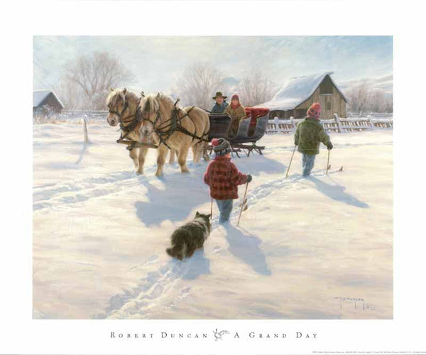 A Grand Day by Robert Duncan - 20 X 24 Inches (Art Print)