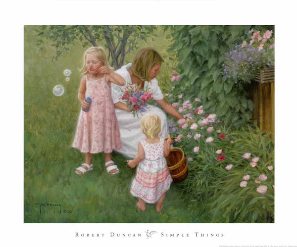 Simple Things by Robert Duncan - 20 X 24 Inches (Art Print)