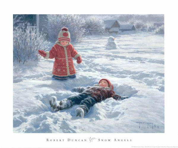 Snow Angels, 2005 by Robert Duncan - 20 X 24 Inches (Art Print)