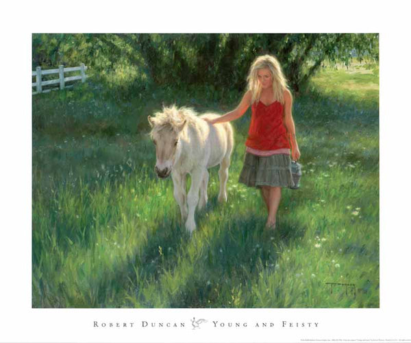 Young And Feisty by Robert Duncan - 20 X 24 Inches (Art Print)