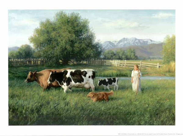 Country Girl by Robert Duncan - 13 X 18 Inches (Art Print)