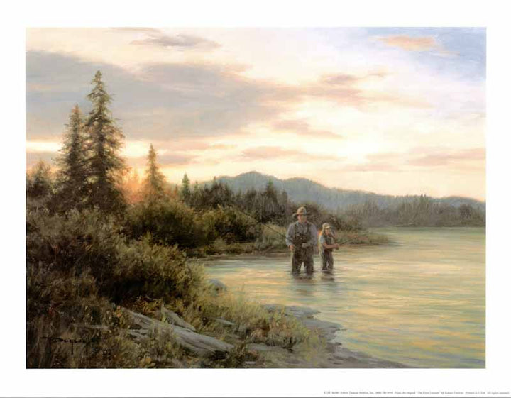 The River Lessons by Robert Duncan - 14 X 18 Inches (Art Print)