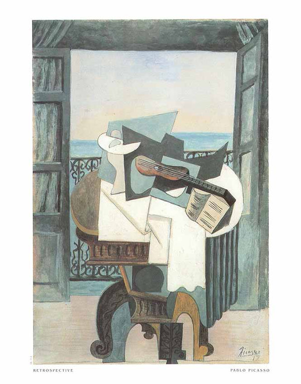 The Table in Front of the Window, 1919 by Pablo Picasso - 10 X 12" (Art Print)