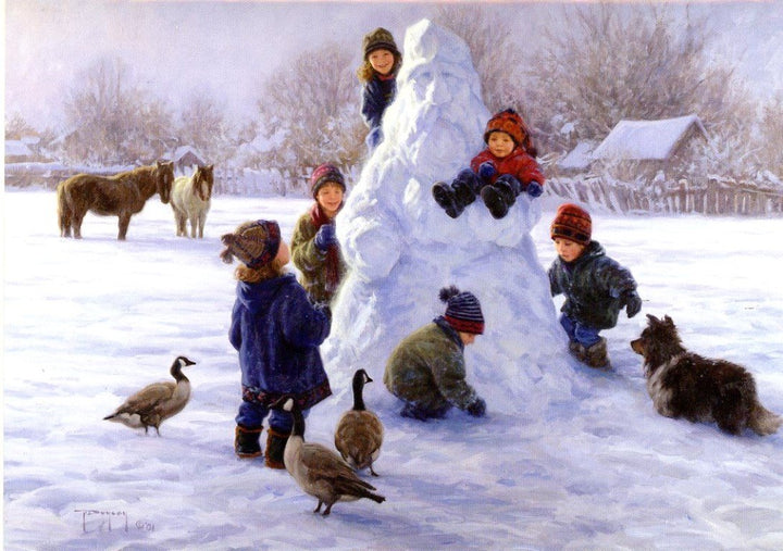 Our Giant by Robert Duncan - 5 X 7 Inches (Greeting Card)
